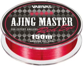 Леска Varivas Ajing Master Esther Red Eye 150m (красный) #0.25/0.083mm 1.42lb/0.644kg