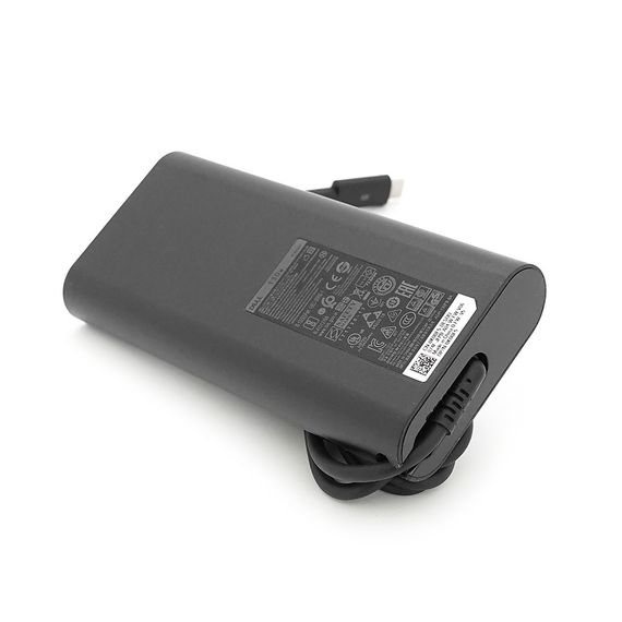 Блок живлення MERLION для ноутбука DELL 130W штекер Type-C, довжина 0,9м + кабель живлення | Зображення 2
