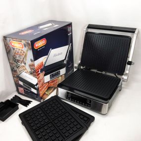 Бутербродниця побутова Magio, Бутербродниця професійна, Електрогриль притискний електрогриль JE-57