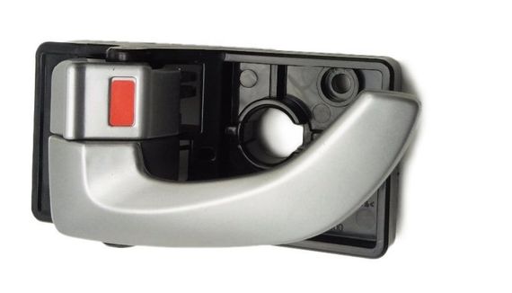 Hyundai Tucson 05-09 внутрішня ручка ліва передня=задня, Сільвер