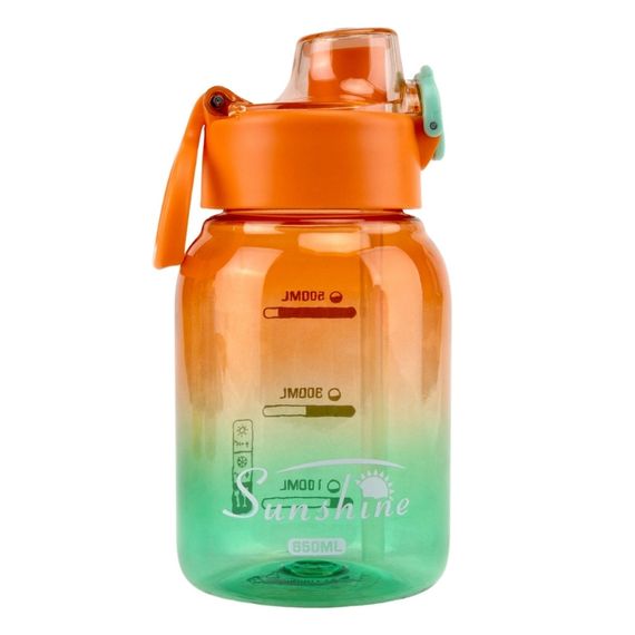 Спортивная оранжевая бутылка Sunshine 650мл