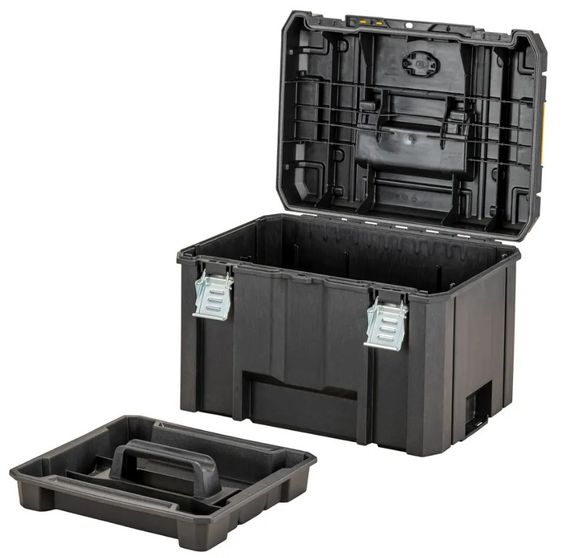 Ящик DeWalt TSTAK 2.0 збільшеної місткості з лотком (DWST83346-1) | Зображення 4