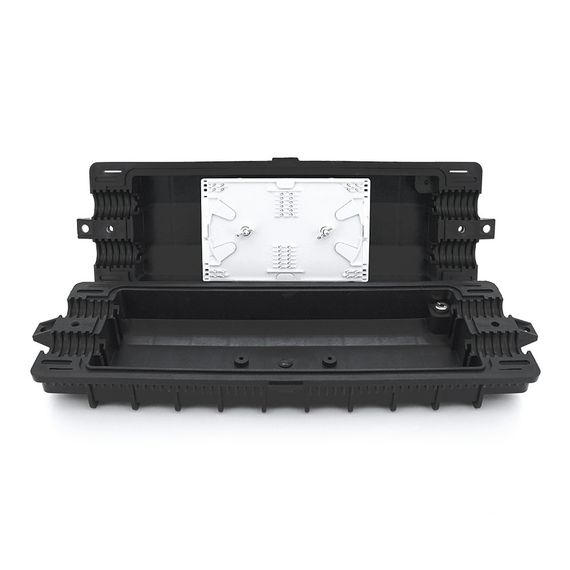 Муфта оптична Merlion ML-OP-F001H-24C, герметична, 4 введення, до 2-х касет