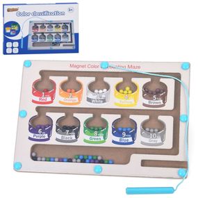 Деревянная игрушка Лабиринт  MD 0751 игровое поле 22,5х15,5см