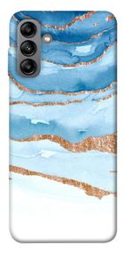 Чохол IBANAN Небесно-золотий мармур для Samsung Galaxy A04s