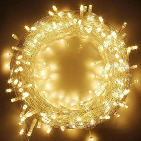 Світлодіодна гірлянда 30 м, 600 LED, від USB, Тепле світло, XPRO (23457644103_433)