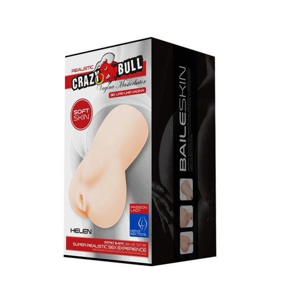 Мастурбатор CRAZY BULL- HELEN, REALISTIC VAGINA Sex Aura | Зображення 7