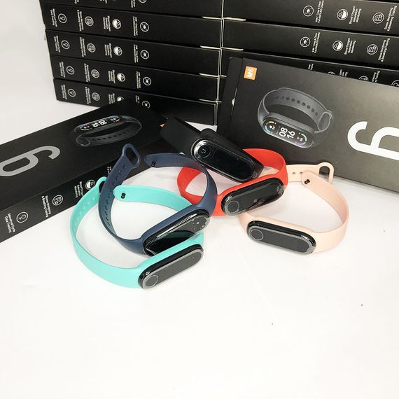 Фітнес браслет FitPro Smart Band M6 (смарт годинник, пульсоксиметр, пульс). VO-790 Колір червоний | Зображення 4