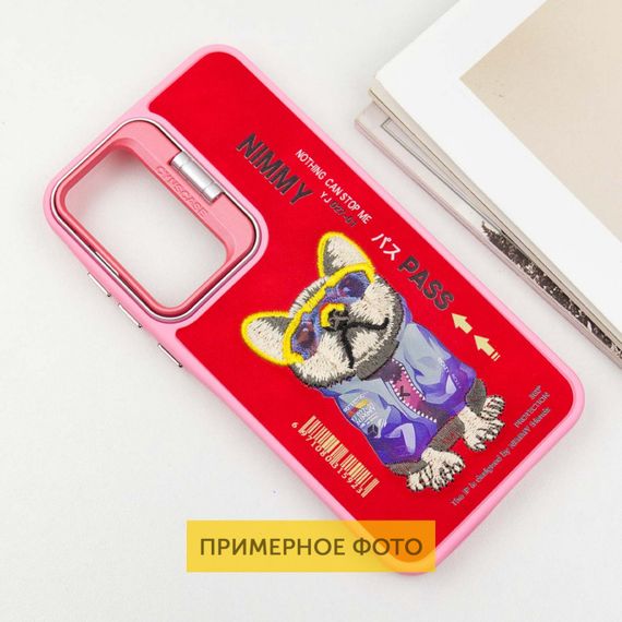 TPU+PC чехол Friends для Xiaomi Redmi 14C / Poco C75 Pink Dog | Зображення 2