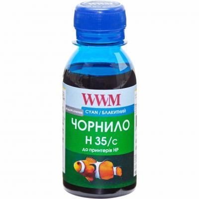 Чернила WWM HP №22/134/121 100г Cyan (H35/C-2)