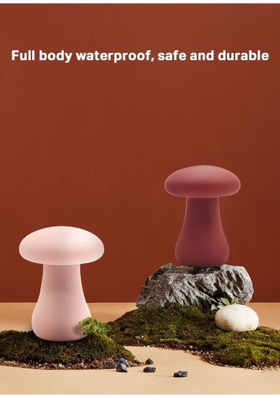 Вібратор для клітора у формі грибочка Sweet Em Velvet Lure Рожевий Sex Aura | Зображення 9