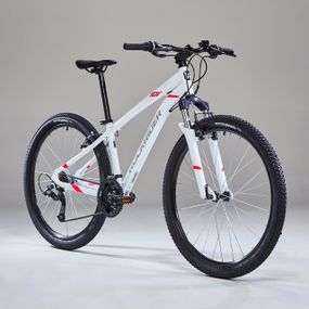 Жіночий гірський велосипед ST 100, 27,5" - Білий/Рожевий - L - 175-184 см