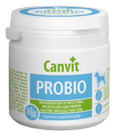 Вітаміни з пробіотиками для собак Canvit Probio For Dogs, 100 гр