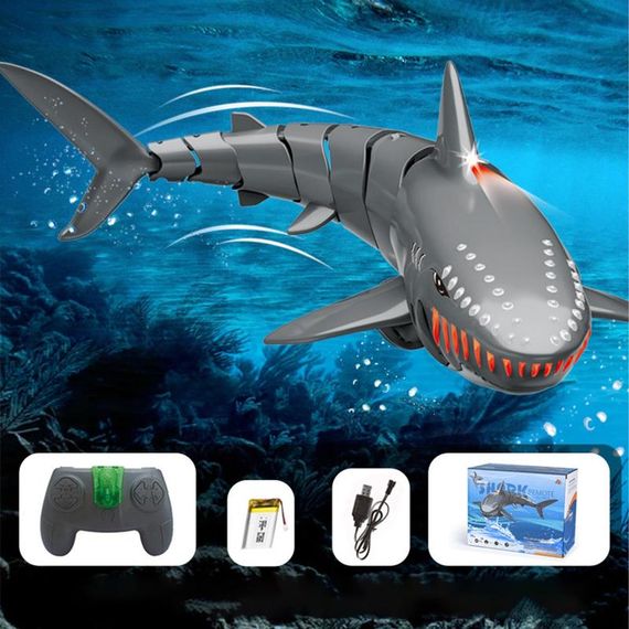Човен на радіокеруванні SHT FY666 Shark 2.4G Grey | Зображення 2