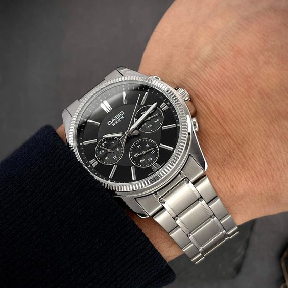 Чоловічий годинник Casio MTP-1375D-1A | Зображення 3
