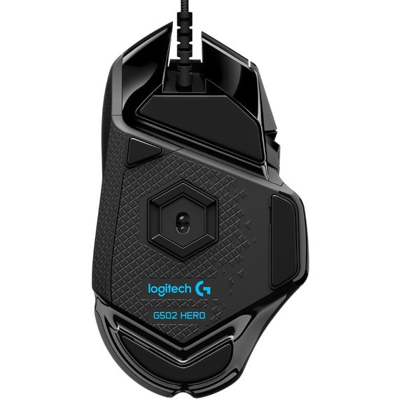 Мишка Logitech G502 Hero High Performance Gaming Mouse 11кн., 12000 dpi, чорна | Зображення 4