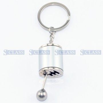 Брелок коробка передач серебряный , Турция, GEAR-SILVER,
