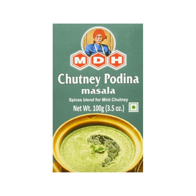 Суміш для мʼятного чатні Podina Masala  100г MDH 8902167000386