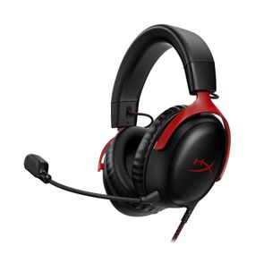 Гарнiтура HyperX Cloud III 3.5mm/USB-A/USB-C Black/Red (727A9AA)