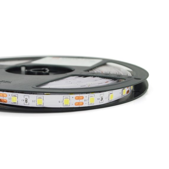 Світлодіодна стрічка Mervesun MRW-4040-B 10K, (60 світлодіодів), 12V, 9W, IP20, під паяння, 10 метрів котушка, White