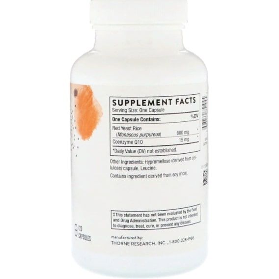 Комплекс для профилактики давления и кровообращения Thorne Research Choleast 120 Caps THR-75104 | Зображення 1