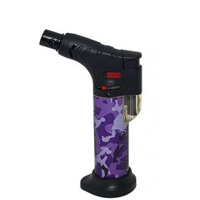 Зажигалка Газовая Турбо С Пьезорозжигом "Military Violet"