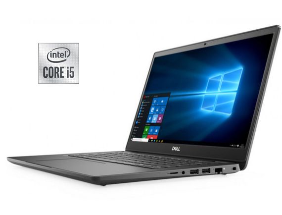 Ультрабук Dell Latitude 3410 / 14" (1366x768) TN / Intel Core i5-10210U (4 (8) ядра по 1.6 - 4.2 GHz) / 8 GB DDR4 / 256 GB SSD NVMe / Intel UHD Graphics / WebCam б/у