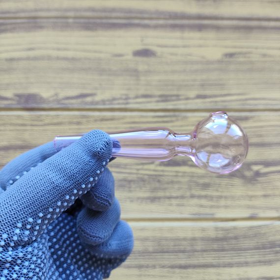 Стеклянная трубка Bullet Oil Pink | Зображення 1
