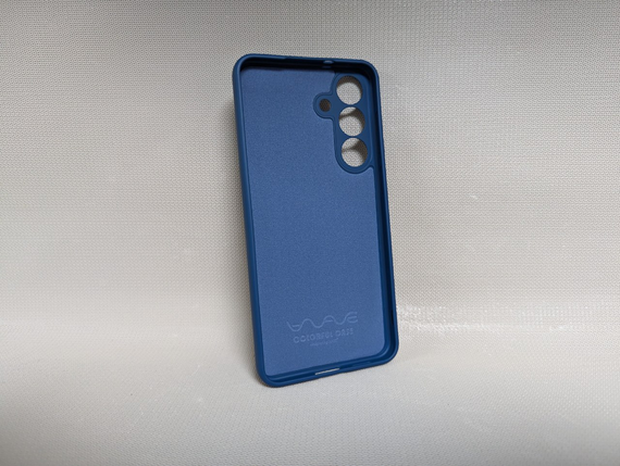 Samsung Galaxy S25 FE | Протиударний чохол Wave | Soft Touch | Синій | Зображення 1