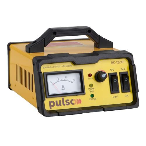 Зарядний пристрій PULSO BC-12245 12-24V/0-15A/5-190AHR/LED-Ампер./Iмпульсний | Зображення 1