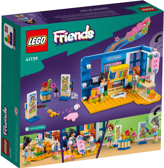 Конструктор LEGO Friends Комната Лиан (41739) ff | Зображення 2