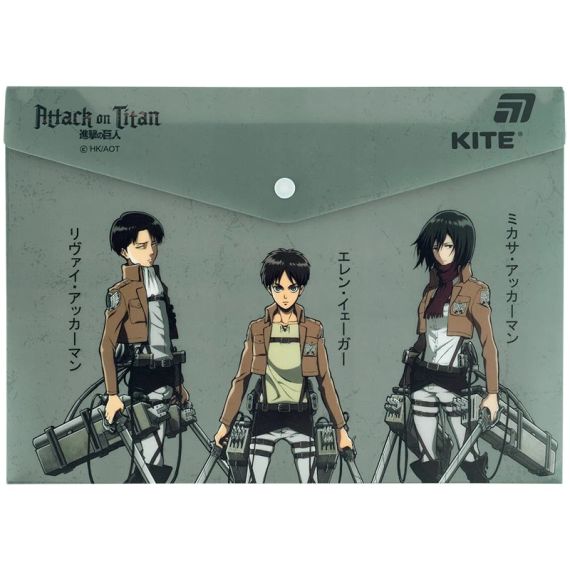 Папка на кнопці Attack on Titan Season Kite AT25-244 Різнокольоровий shop (4063276323569)