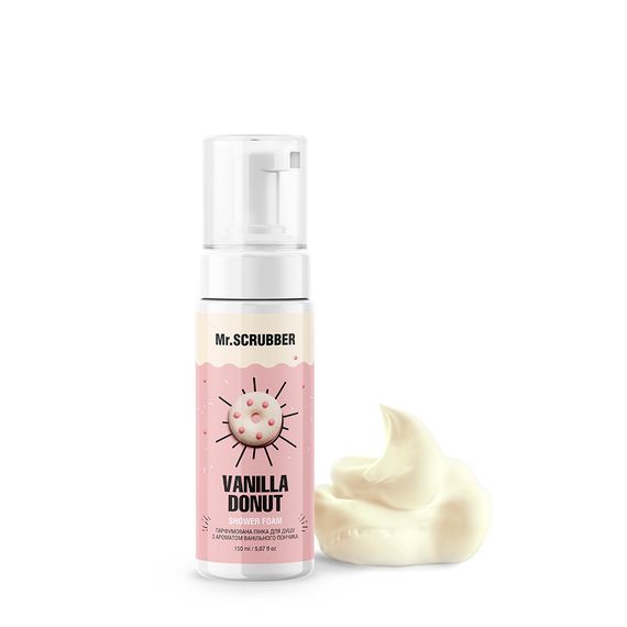 Пена для душа Mr. Scrubber Shower Foam Vanilla Donut (150 ml)