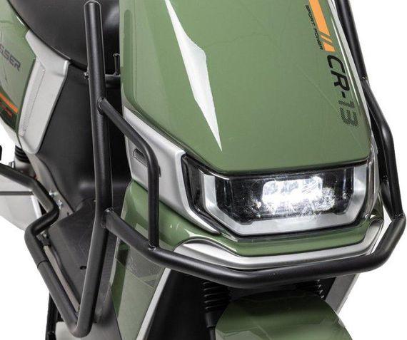 Електроскутер Crosser CR-13 Pro LFP 2000W 76.8V 30Ah, LiFePO4, до 75 км, 65 км/год, знімний акумулятор Зелений | Зображення 5