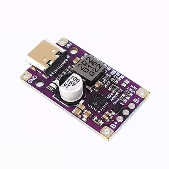 Контроллер заряда Type-C BMS 3S 1A плата заряда 3x Li-ion 18650 12.6V lx-lisc-v3