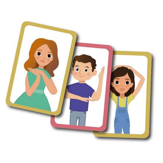 Розвиваюча дитяча карткова гра "Повторюй за мною" 1080002, II рівень складності 36 карточок | Зображення 1