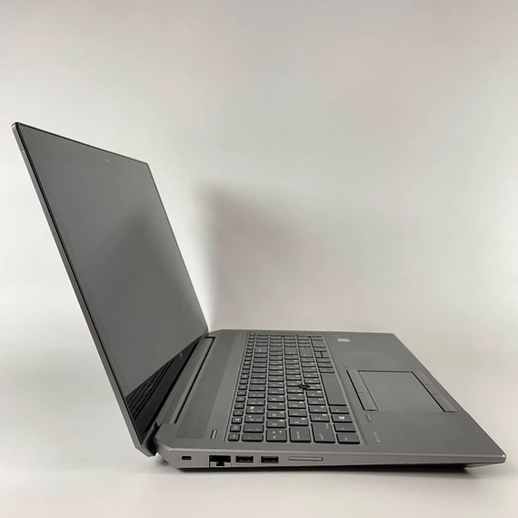 Мобильная рабочая станция Б-класс HP ZBook 15 G5 / 15.6" (1920x1080) IPS Touch / Intel Core i7-8750H (6 (12) ядер по 2.2 - 4.1 GHz) / 16 GB DDR4 / 512 GB SSD / nVidia Quadro P1000, 4 GB GDDR5, 256-bit / TouchID / WebCam / HDMI б/у + Подарок Мышь / USB | Зображення 3