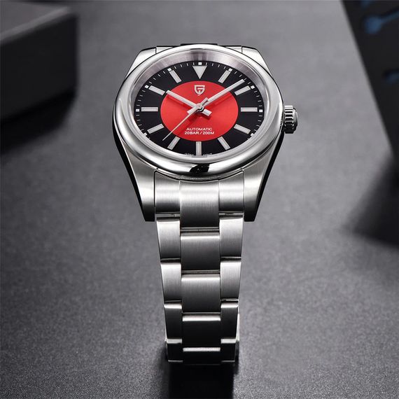 Годинник P2agani Design PD-1764 Silver-Red | Зображення 3