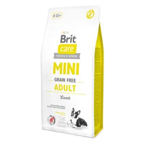 Корм Brit Care Mini Grain Free Adult Lamb сухий для дорослих собак дрібних порід з ягням 7 кг