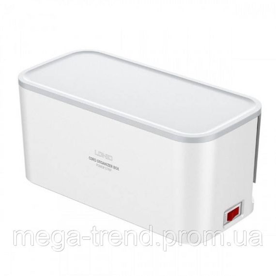 Подовжувач мережевий 2 метри Ldnio Management Power Strip Box  ⁇ 2500W, 3USB, 5 Sockets, 3.1 A ⁇  мережевий фільтр | Зображення 3