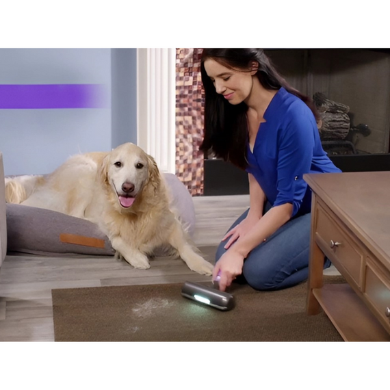 Щітка-ролик Fur Daddy для прибирання шерсті котів і собак, електрична, з LED-підсвіткою | Зображення 5