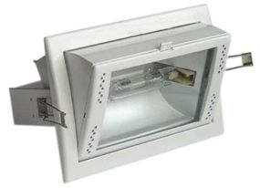 Світильник вбудований поворотний HD-02 150W Rx7s WH Brille 166073