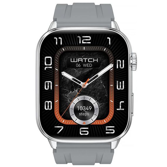 Смарт-годинник WiWU SW08 Smart sports watch (call version) Silver | Зображення 3