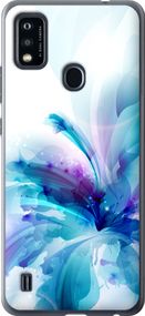 Чехол на ZTE Blade A51 цветок "2265u-2506-17620"