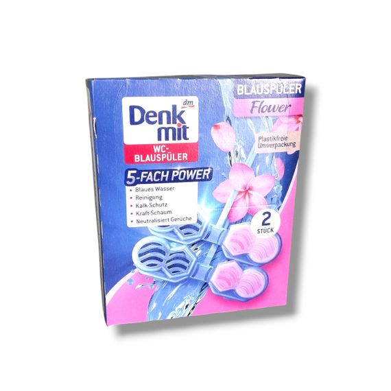 DenkMit Туалетний блок ароматизатор WC BLauspuler Flower