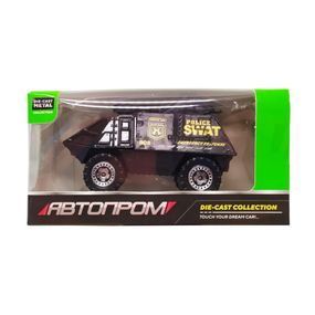Детская металлическая машинка АвтоПром 7629 масштаб 1:64   S.W.A.T. БТР