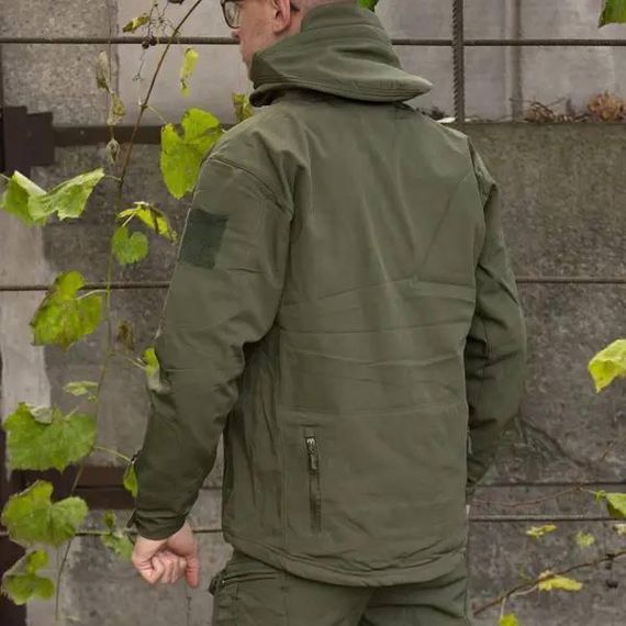 Куртка софтшел Gman Олива Soft Shell на флісі | Зображення 3