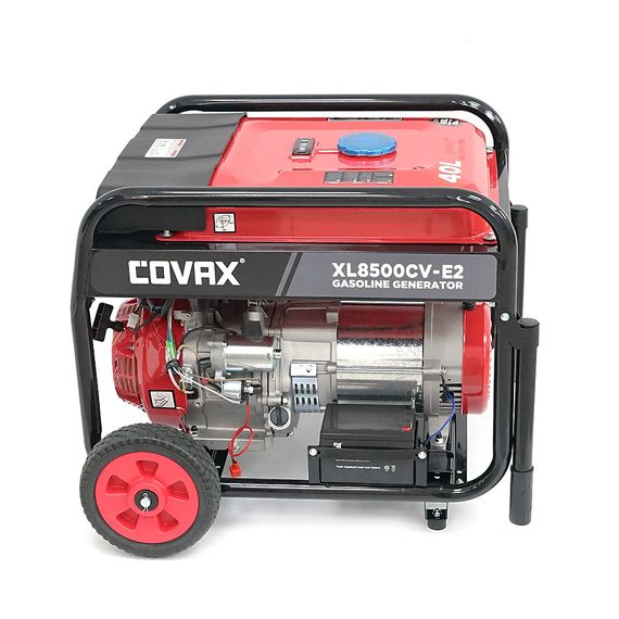 Генератор бензиновий COVAX XL8500CV-E2, 6.0kW, однофазний 220V, 50Hz, DC12V | Зображення 3