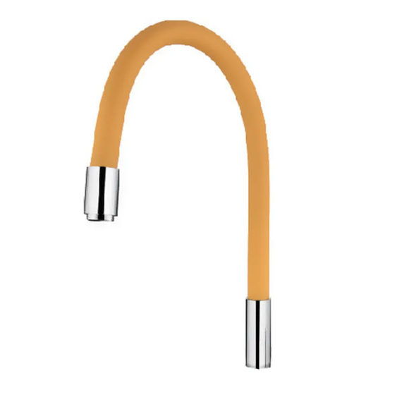 Излив для смесителя гибкий оранжевый Mixxus Premium (MI0562)