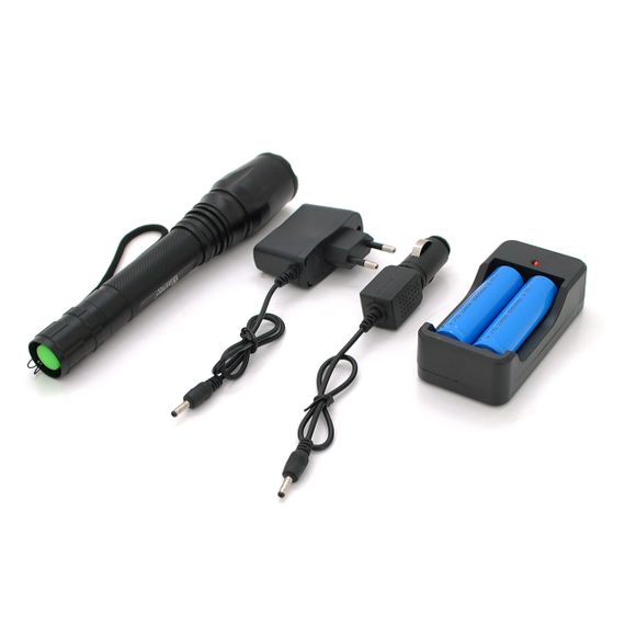 Фонарь ручной Watton WT-241.1LED Cree Q5.3W, 5 режимов, ZOOM, 2х18650/2800mah | Зображення 1